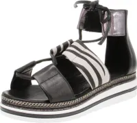 MACA Kitzbühel Damen-Sandalette Schwarz, Farbe:schwarz, EU Größe:37
