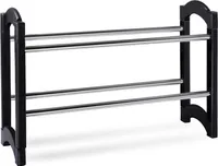 Schuhregal Maxim schwarz BxTxH: 61,5-114,5 x 18,5 x 42,5 cm