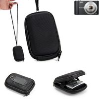 K-S-Trade Hardcase Kamera-Tasche Foto-Tasche kompatibel mit Sony Cyber-shot DSC-W810 für Kompaktkamera Gürteltasche Case Schutz-Hülle