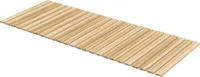 Outsunny 120cm Gartenweg Rollweg Wetterfest Gartentritt Holztritt aus Tannenholz