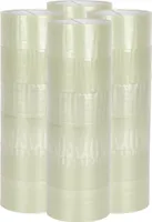 24 Rollen Paketklebeband Standard PP Transparent 50 mm x 66 m Packband