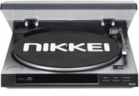 Nikkei NTT01U - Gramofón s integrovaným prvkom Audio Technica - čierny