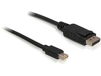 DeLOCK Kabel miniDP -> DisplayPort bk 1m