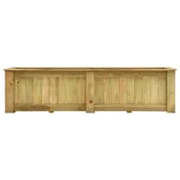 vidaXL Hochbeet 196 x 50 x 50 cm Kiefernholz Imprägniert