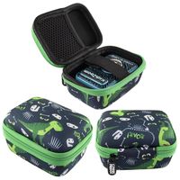 caseroxx Kinderkamera Tasche passend für VTech Kidizoom Video Studio HD in vielen Farben und Designs, Schutz Aufbewahrungs Tasche