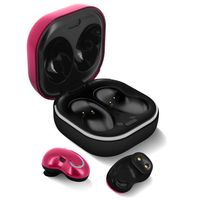 Bluetooth 5.1 Stereo-Kopfhörer, Surround Sound 15Std. Akkulaufzeit – Fuchsienrot