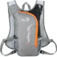 Atmungsaktiver Trinkrucksack aus Nylon mit reflektierender Wasserblase zum Wandern, Laufen, Radfahren