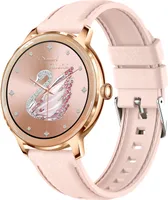 INF Smartwatch mit Herzfrequenz-, Blutdruck- und Blutsauerstoffmessung Roségold