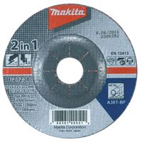 Makita® Zubehör Schruppscheibe 2 in1 125 mm - 40 Stück - B-21244-40