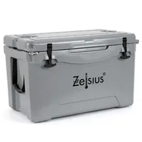 Chladiaci box Zelsius sivý 50 litrov | Chladiaci box ideálny na kempovanie v aute