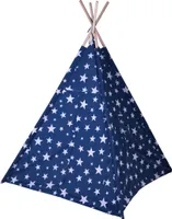 Stan KidCollection Tipi - 103 x 103 x 160 cm - modrá/biela