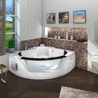 Whirlpool Pool Badewanne  Wanne W05R-SC 140x140cm