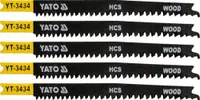 List pilový do přímočaré pily 108 mm na dřevo TPI12-8 5 ks