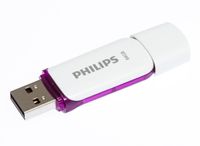 Philips USB-Stick 64GB Drive Snow, USB 2.0, Farbe: Lila