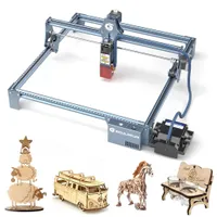 SCULPFUN S9 Pro 90W Gräviermaschinen, 10W Optischer Leistung Gravier Maschine mit Auto Air Assist Kit