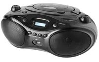 JVC Boombox black RD-E661B-DAB