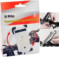 Handy Fahrrad Halterung 360° Universal Smartphone Halterung 3,5 .bis 6,5 Zoll