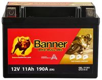 Autobatterie BannerPool 12 V 11 Ah 210 A/EN 023512010101 L 150mm B 87mm H 110mm NEU