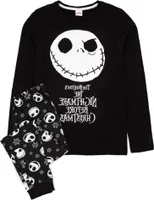 Nightmare Before Christmas - Schlafanzug mit langer Hose für Jungen NS7096 (98) (Schwarz/Weiß)