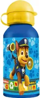 PAW PATROL Kinder Trinkflasche aus Aluminium blau gelb 400ml