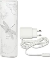 ORAL-B TC7000 Dragonfly Silver inkl Braun 5210 Eurostecker (weiß) 12 Volt/400mA