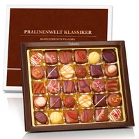 Pralinenbote - Pralinenwelt Klassiker mit 30 handgefertigten klassischen Pralinen, 375 g
