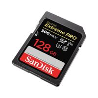 SanDisk Extreme PRO® SDXC™-UHS-II-Speicherkarte, V90 - 128 GB, 300 MB/s, 260 MB/s