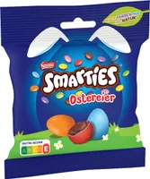 Smarties Ostereier gefüllt mit Schokolinsen Zuckerüberzug 85g