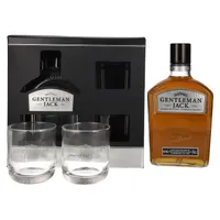 Jack Daniel's GENTLEMAN JACK Tennessee Whiskey 40% Vol. 0,7l in Geschenkbox mit 2 Gläsern