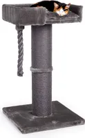 Kratzbaum Watson · grau · ca. 55 x 55 x 100 cm · Kratzturm mit 18 cm dicker Sisalsäule