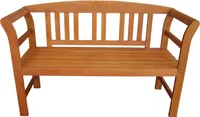 Garden Pleasure 2-Sitzer Gartenbank mit Rosendekoration