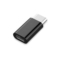 Micro-USB zu USB-C Adapter - schwarz