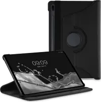kwmobile Schutzhülle kompatibel mit Samsung Galaxy Tab S7 FE - Hülle 360° Tablet Cover Case Schwarz