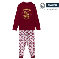 Schlafanzug Harry Potter Rot - M