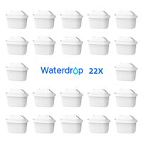 Waterdrop Vodní filtrační vložka, náhradní pro Brita® Maxtra+® Plus, Maxtra Pro® All-in-1 , kompatibilní s konvicí Brita® Marella® (22)