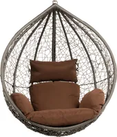 HOME DELUXE - Polyrattan Hängesessel CIELO - Nur Korb| Hängestuhl