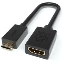 Mini HDMI Adapter Kabel | HDMI Buchse zu Mini HDMI Stecker 4K UHD 2160P