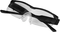 EASYmaxx Vergrößerungsbrille LED - Vergrößert um ca. 160 % - schwarz