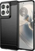 Etui z włókna węglowego do Motorola Edge 50 Pro ochronne etui na telefon komórkowy z TPU