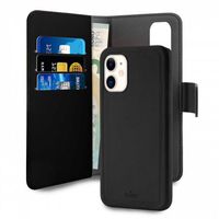 Puro Wallet Cover Detachable Iphone 11 Black One Size