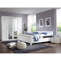 Schlafzimmer-Set FORTALEZA-129 - 6-teilig - in weiß
