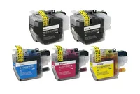 TsPrint Patronen kompatibel mit Brother LC223XL BK+Farbe Set MFC-J4420DW  J4425DW