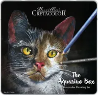Brevillier's CRETACOLOR The Aquarino Box Aquarellstifte farbsortiert, 1 Set