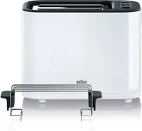 BRAUN Toaster 2 Scheiben HT 3010 WH weiß