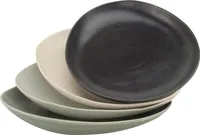 CreaTable, 22139, Pietra Bunt, Speiseteller 4-tlg, Steinzeug