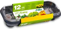 Zimmergewächshaus (leicht) mit 36 mm Torfquelltöpfen (12 Stück) von Jiffy | Zimmergewächshaus von Jiffy