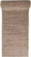 Teppichläufer Läufer Modern Einfarbig UNI, t006a-beige, Beige, 100 x 400 cm