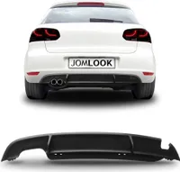 Dyfuzor zderzaka tylnego Sport Look dla VW Golf 6 VI (NIE dla zderzaków GTD, GTI i R-Line)