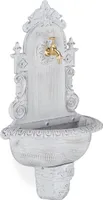 relaxdays XL Wandbrunnen antik