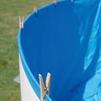 Gre Poolfolie Blau Rund 350 x 90 cm FSP350 / SP350F